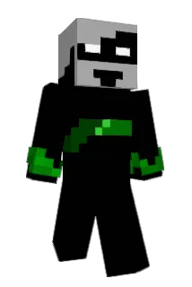 KidDarkKnight Minecraft avatar full body