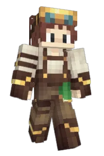 KidVOlt Minecraft avatar full body