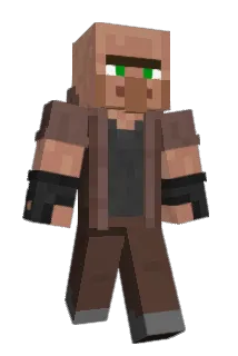 KidVillager Minecraft avatar full body