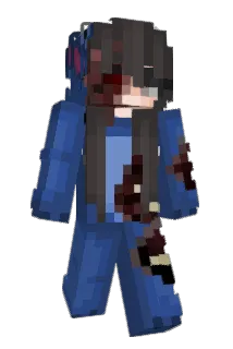 KidVivien Minecraft avatar full body