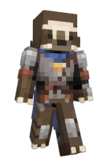 Kidderra Minecraft avatar full body