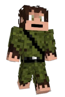 Kidnee Minecraft avatar full body