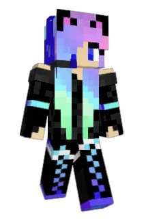 KiedaAzure Minecraft avatar full body