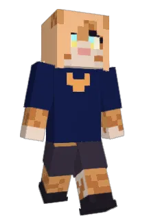 Kikitiger Minecraft avatar full body