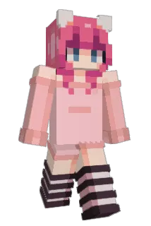Kikkekiri Minecraft avatar full body