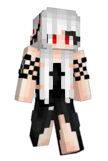 Kikuzuki Minecraft avatar full body