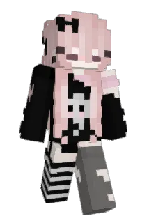 Kikyo_YuiMi Minecraft avatar full body