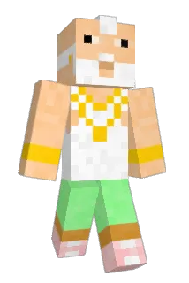 KimGanDhi Minecraft avatar full body