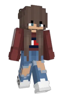 KimJiHye Minecraft avatar full body