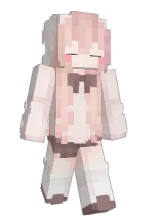 KimiharaYua Minecraft avatar full body