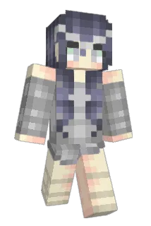 Kimmethe Minecraft avatar full body