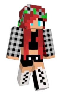 Kimmykat14 Minecraft avatar full body