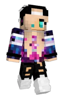 KinZrella Minecraft avatar full body