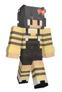 KindaBoredBee Minecraft avatar full body