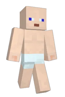 Kinderarsch Minecraft avatar full body