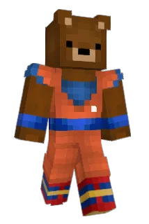 KingBearX Minecraft avatar full body