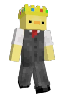 KingDuckyGaming Minecraft avatar full body