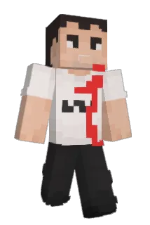 KingHaku Minecraft avatar full body
