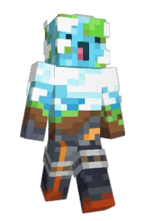 KingHotdogPig Minecraft avatar full body