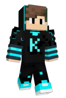 KingMettle Minecraft avatar full body