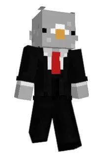 KingOfPigeon Minecraft avatar full body