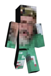 KingP33n Minecraft avatar full body
