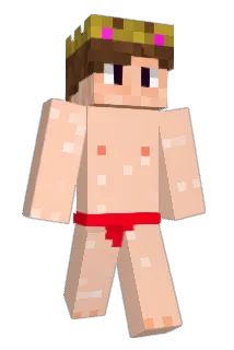 KingPurble Minecraft avatar full body