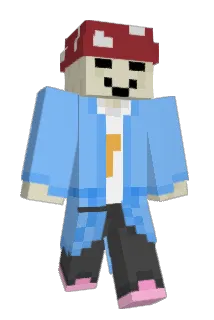 KingShiitake Minecraft avatar full body