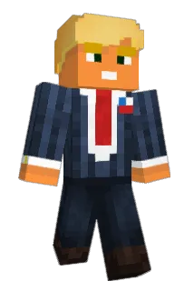 King_Trump Minecraft avatar full body