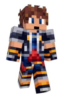 Kingdom_Key Minecraft avatar full body