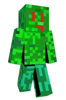Kingenspelar Minecraft avatar full body