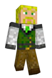 Kingjerk Minecraft avatar full body
