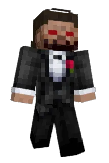 KingofStache Minecraft avatar full body