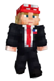 KingpinFox Minecraft avatar full body
