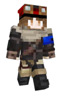 Kinscrin Minecraft avatar full body