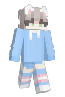 KiraFreya Minecraft avatar full body