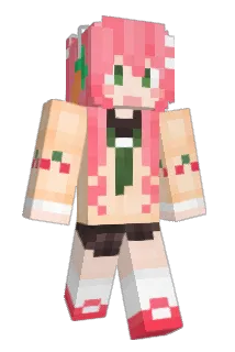 KiraKyra Minecraft avatar full body