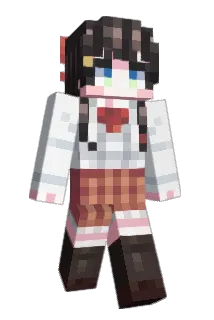 Kirisawa_Yuna Minecraft avatar full body