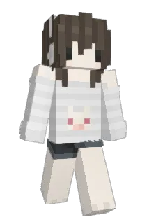Kiryomia Minecraft avatar full body