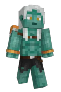 KisaBluu Minecraft avatar full body
