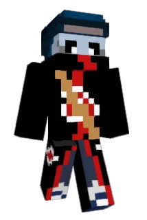 Kisames Minecraft avatar full body