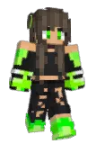 Kisara3 Minecraft avatar full body