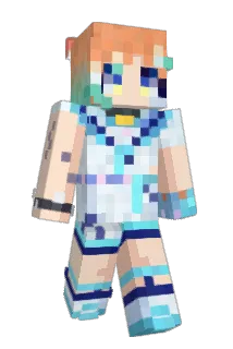 KisaragiNanami Minecraft avatar full body
