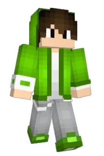 Kisbernator Minecraft avatar full body
