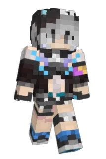 Kising Minecraft avatar full body