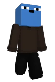 KissPoop Minecraft avatar full body