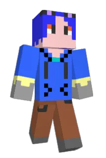 KissShoot Minecraft avatar full body
