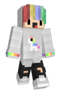 Kissadere Minecraft avatar full body