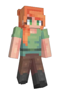 KitKatzee Minecraft avatar full body