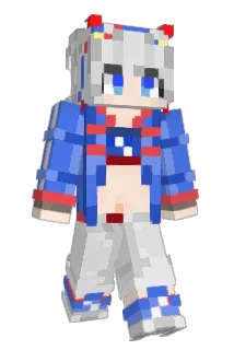 KitaSushima Minecraft avatar full body